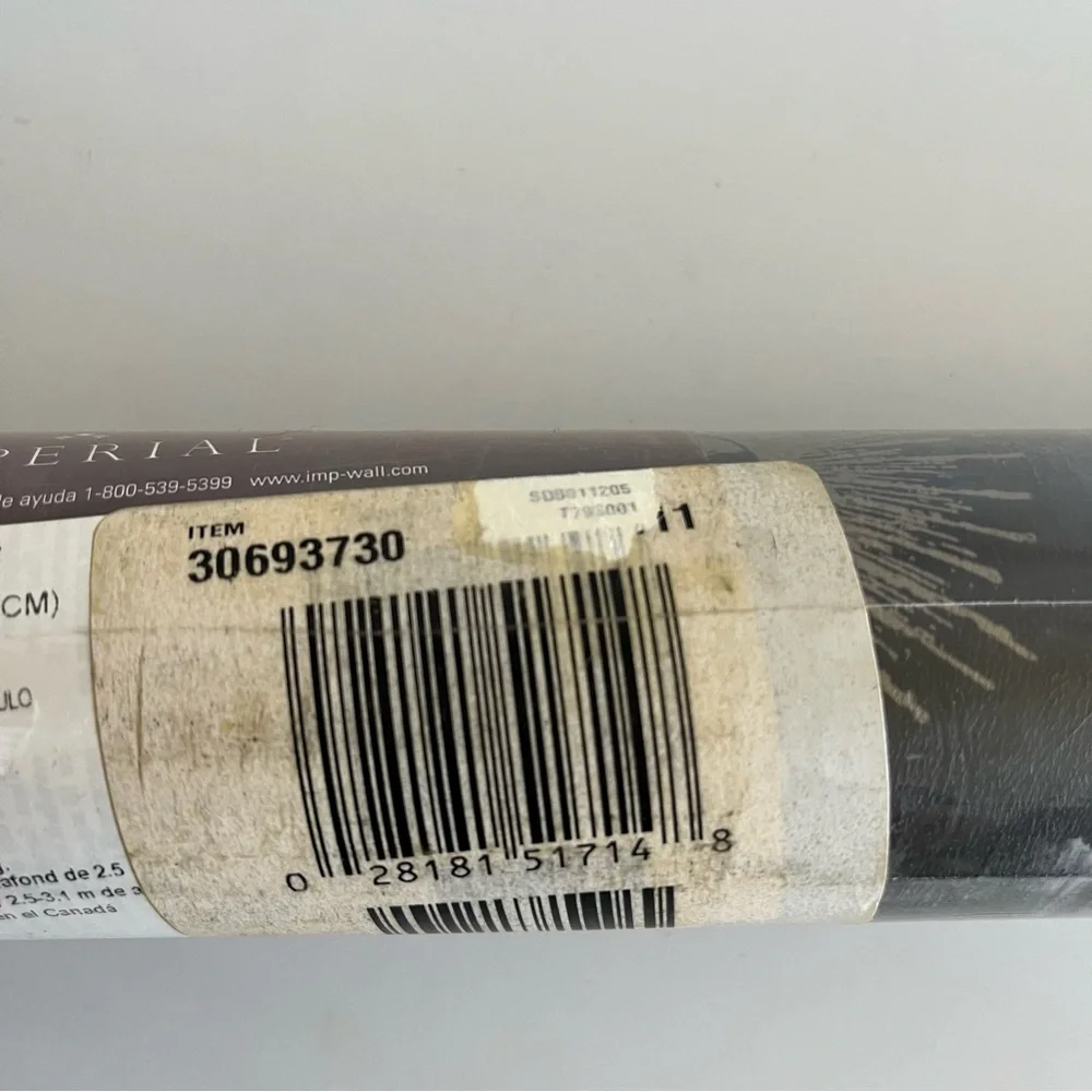 New! Vintage Raymond Waites Imperial Wallpaper Gold Sun Face 56 sq ft